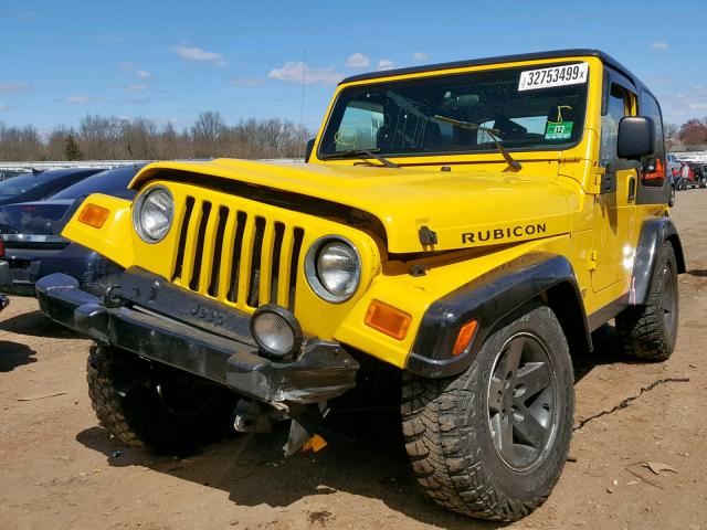 1J4FA69S64P710378 - 2004 JEEP WRANGLER / YELLOW photo 9