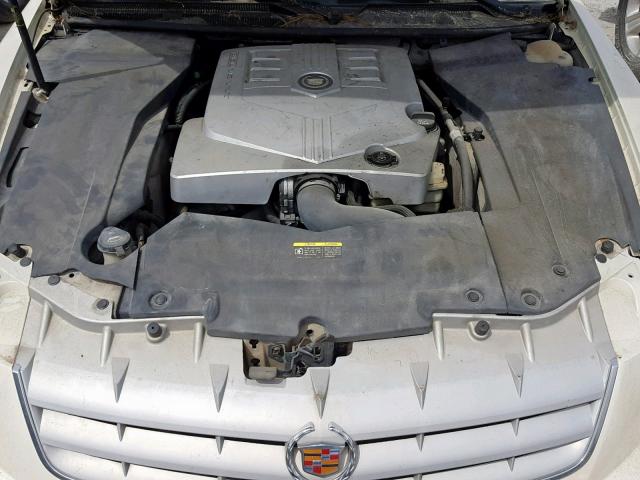 1G6DW677950198254 - 2005 CADILLAC STS WHITE photo 7