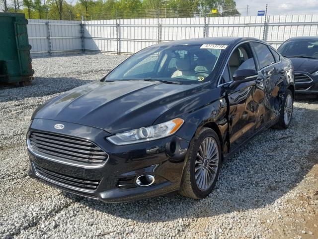 3FA6P0D99ER394464 - 2014 FORD FUSION TIT BLACK photo 2