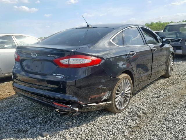 3FA6P0D99ER394464 - 2014 FORD FUSION TIT BLACK photo 4