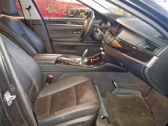 WBAXH5C54CDW03720 - 2012 BMW 528 XI GRAY photo 5