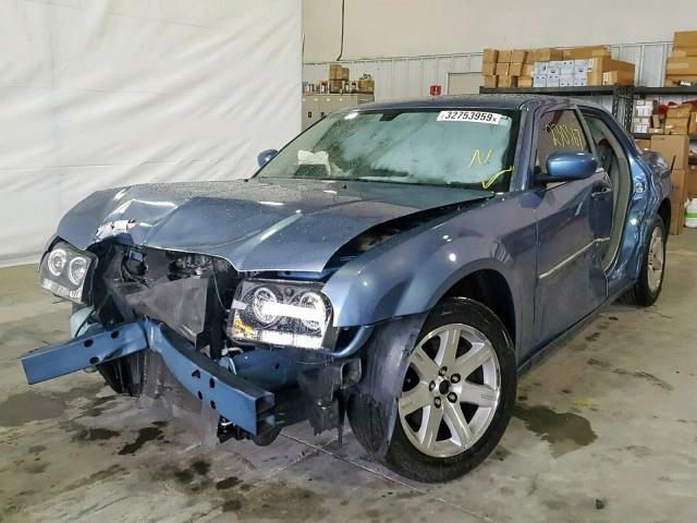 2C3KA53G17H738010 - 2007 CHRYSLER 300 TOURIN BLUE photo 2