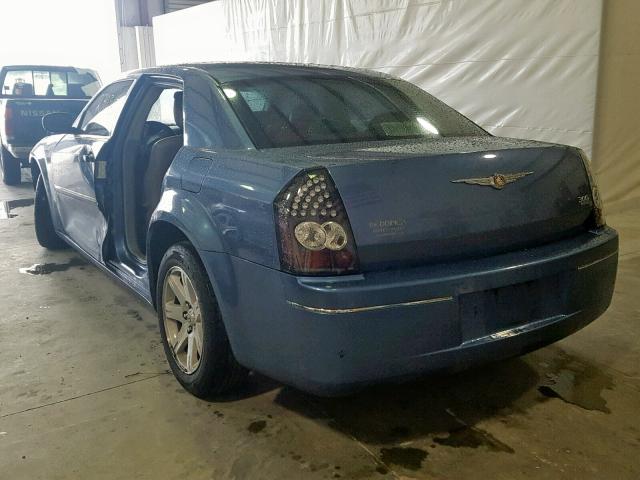 2C3KA53G17H738010 - 2007 CHRYSLER 300 TOURIN BLUE photo 3