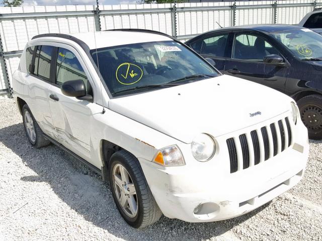 1J4FT47A19D140033 - 2009 JEEP COMPASS SP 白色 照片 1