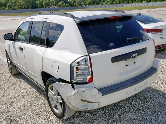 1J4FT47A19D140033 - 2009 JEEP COMPASS SP 白色 照片 3