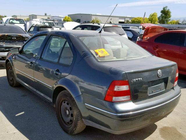 3VWRA69M34M013578 - 2004 VOLKSWAGEN JETTA GL GREEN photo 3