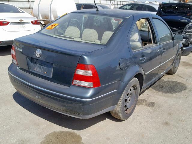 3VWRA69M34M013578 - 2004 VOLKSWAGEN JETTA GL GREEN photo 4