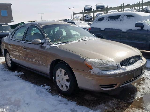 1FAFP56U66A157067 - 2006 FORD TAURUS SEL GOLD photo 1