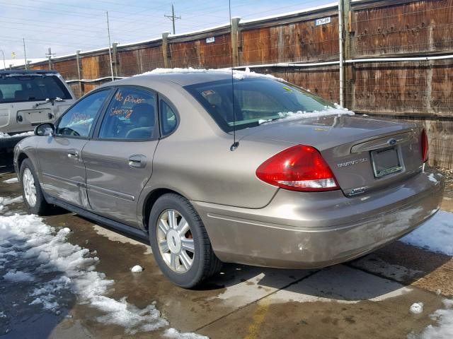 1FAFP56U66A157067 - 2006 FORD TAURUS SEL GOLD photo 3