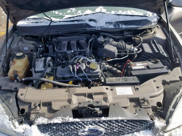 1FAFP56U66A157067 - 2006 FORD TAURUS SEL GOLD photo 7