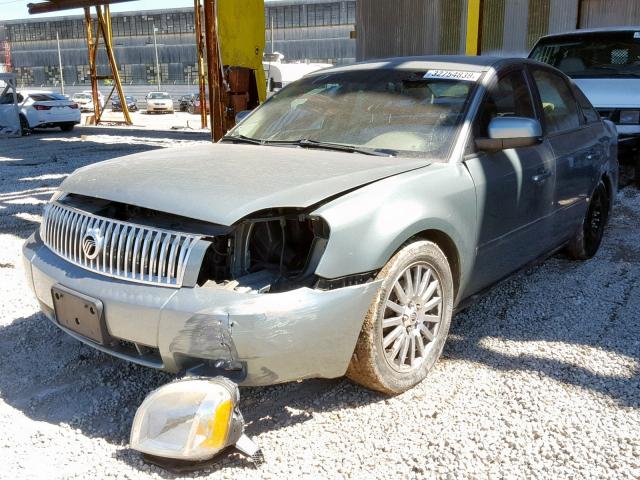 1MEHM42106G604067 - 2006 MERCURY MONTEGO PR GREEN photo 2