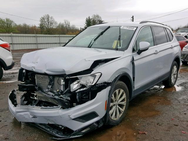 3VV2B7AX0JM011765 - 2018 VOLKSWAGEN TIGUAN SE SILVER photo 2