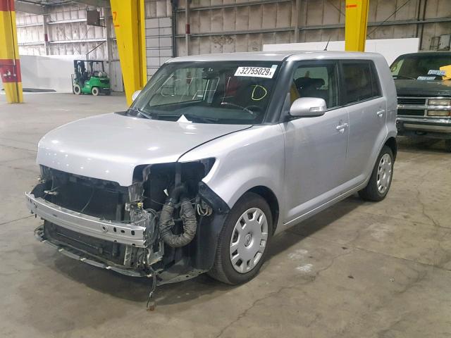 JTLZE4FEXA1107429 - 2010 TOYOTA SCION XB 银色 照片 2