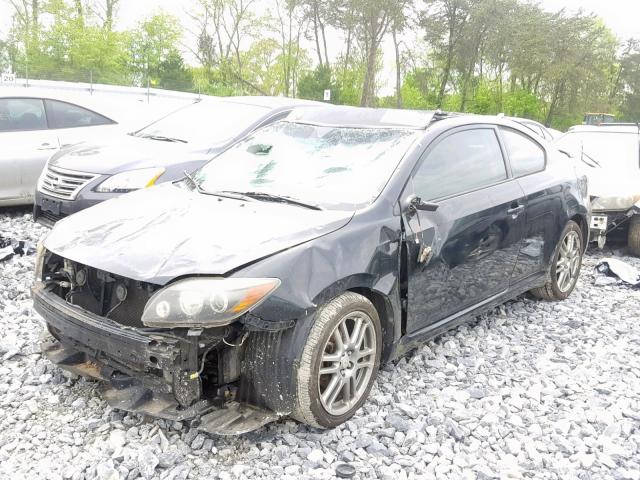 JTKDE167390293024 - 2009 TOYOTA SCION TC BLACK photo 2