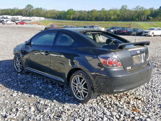 JTKDE167390293024 - 2009 TOYOTA SCION TC BLACK photo 3
