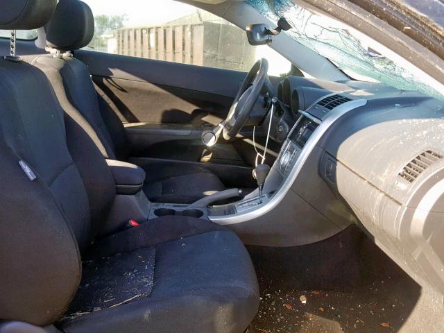 JTKDE167390293024 - 2009 TOYOTA SCION TC BLACK photo 5