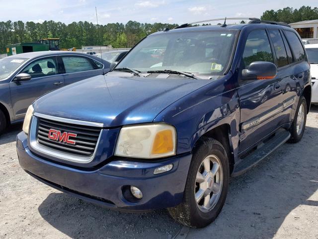 1GKDS13S342393280 - 2004 GMC ENVOY BLUE photo 2