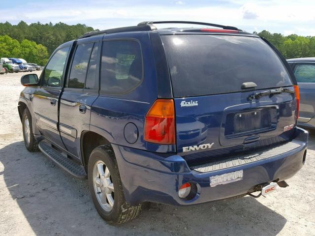 1GKDS13S342393280 - 2004 GMC ENVOY BLUE photo 3