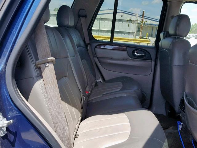 1GKDS13S342393280 - 2004 GMC ENVOY BLUE photo 6