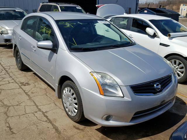 3N1AB6AP3AL601648 - 2010 NISSAN SENTRA 2.0 SILVER photo 1