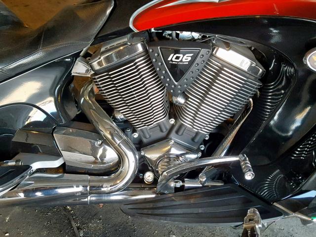 5VPSD36D193000689 - 2009 VICTORY MOTORCYCLES VISION TOU BLACK photo 7