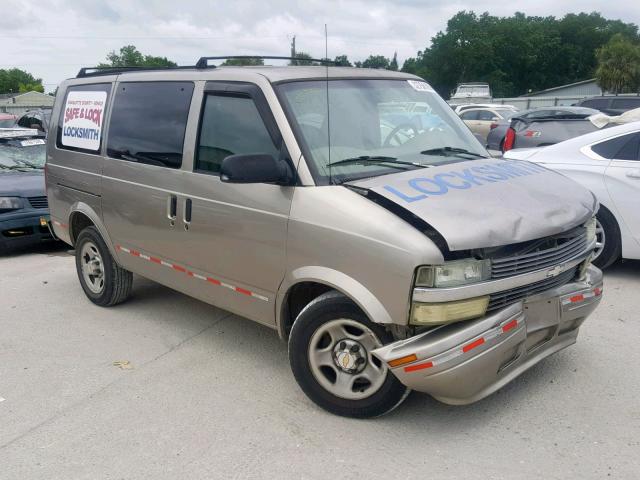 1GNDM19XX3B134879 - 2003 CHEVROLET ASTRO BEIGE photo 1