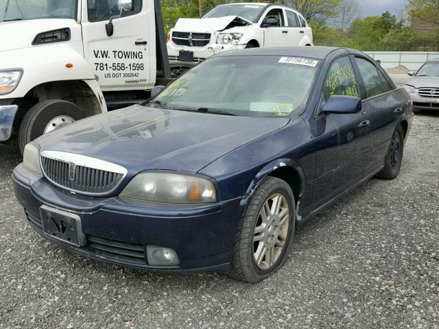 1LNHM87A94Y651666 - 2004 LINCOLN LS أزرق صورة 2