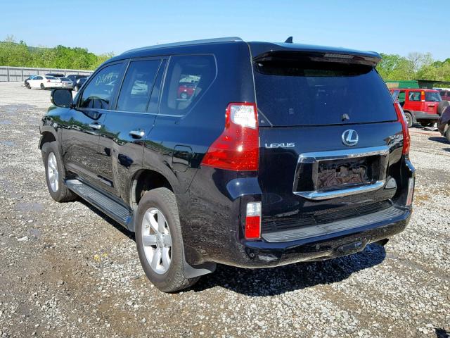 JTJBM7FX8A5008309 - 2010 LEXUS GX BLACK photo 3