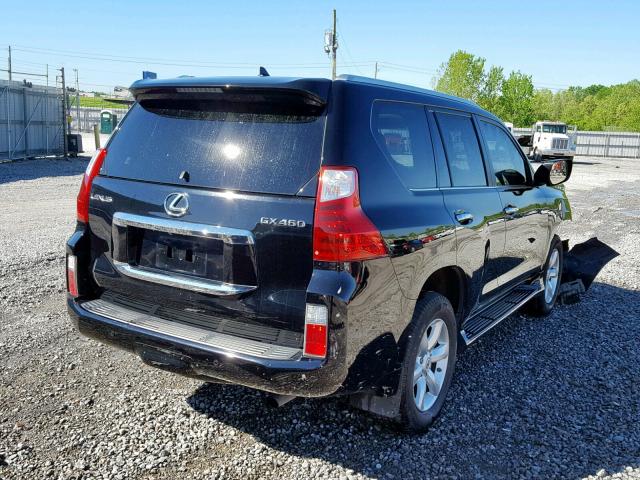 JTJBM7FX8A5008309 - 2010 LEXUS GX BLACK photo 4