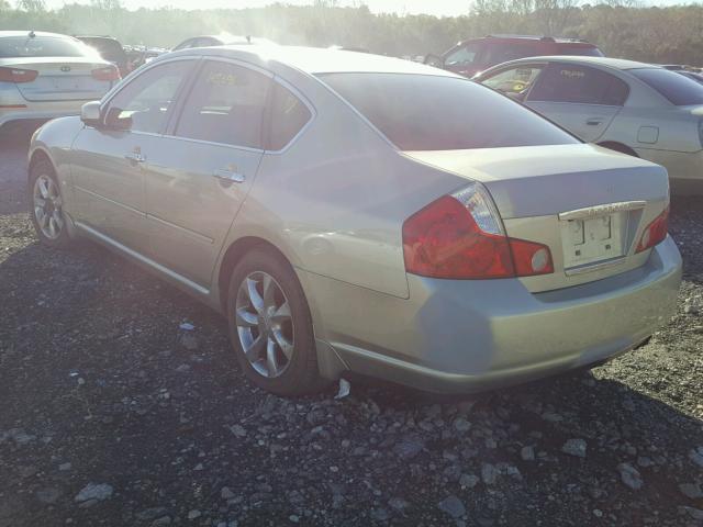 JNKAY01FX7M451129 - 2007 INFINITI M35 BASE TAN photo 3