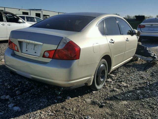 JNKAY01FX7M451129 - 2007 INFINITI M35 BASE TAN photo 4