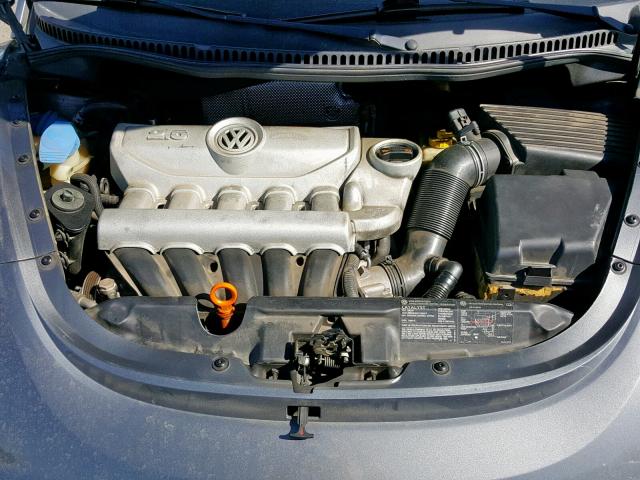 3VWSG31Y27M400706 - 2007 VOLKSWAGEN NEW BEETLE Grafit foto 7