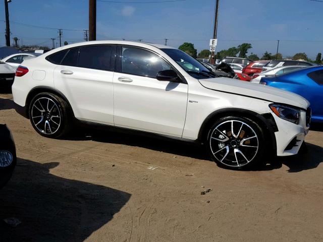 WDC0J6EB5JF386966 - 2018 MERCEDES-BENZ GLC COUPE WHITE photo 9