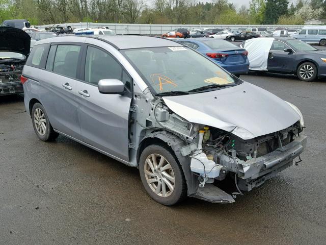 JM1CW2BL5C0113641 - 2012 MAZDA 5 SILVER photo 1