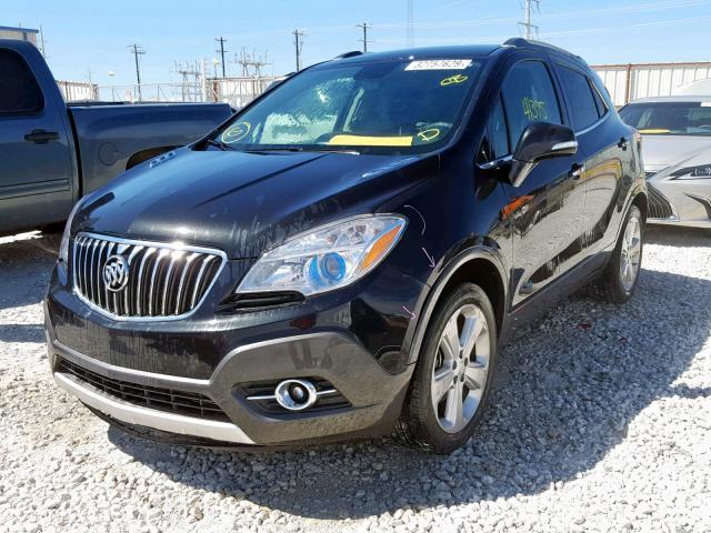 KL4CJCSBXFB096933 - 2015 BUICK ENCORE BLACK photo 2