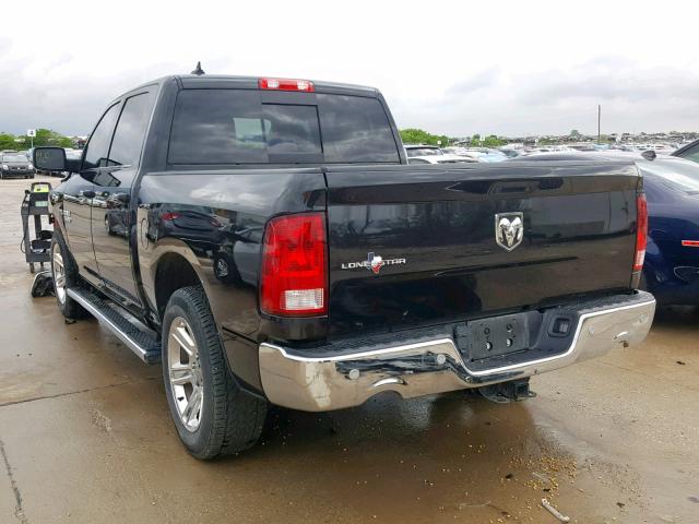 1C6RR6LT2JS211090 - 2018 RAM 1500 SLT BLACK photo 3