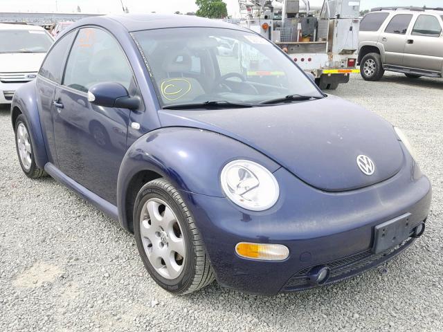 3VWCB21CX2M405078 - 2002 VOLKSWAGEN NEW BEETLE Blau Foto 1