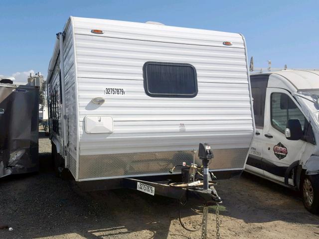 4HXFD2833FC174497 - 2015 CARS TRAILER WHITE photo 1