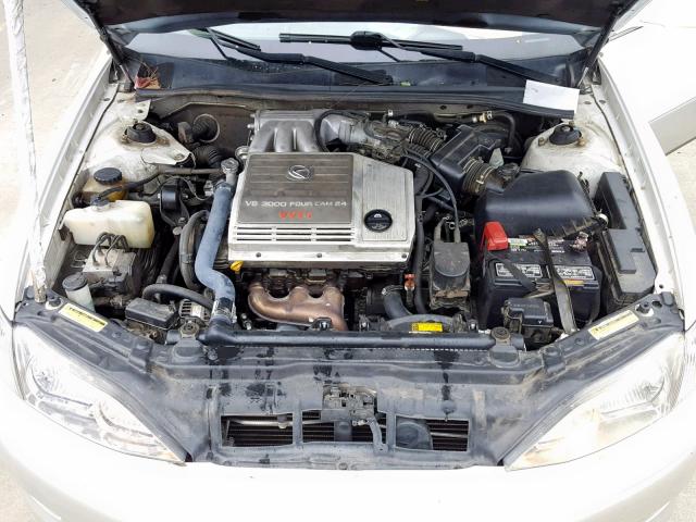 JT8BF28G0Y0275463 - 2000 LEXUS ES 300 WHITE photo 7