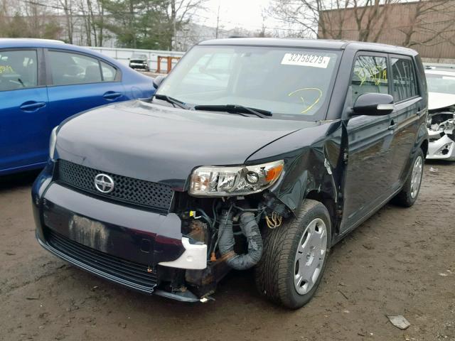 JTLKE50E281021431 - 2008 TOYOTA SCION XB 黑色 照片 2