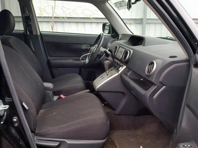 JTLKE50E281021431 - 2008 TOYOTA SCION XB 黑色 照片 5