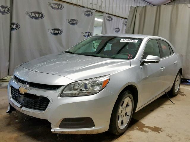 1G11C5SA5GF155643 - 2016 CHEVROLET MALIBU LIM SILVER photo 2