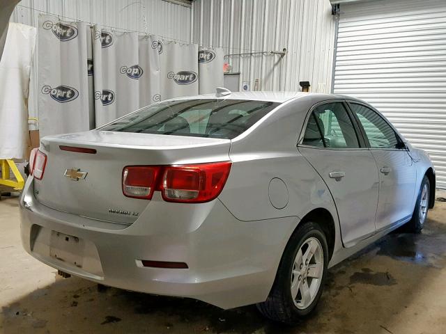 1G11C5SA5GF155643 - 2016 CHEVROLET MALIBU LIM SILVER photo 4