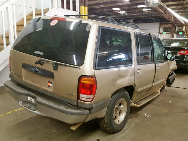 1FMZU34E3XZA76834 - 1999 FORD EXPLORER TAN photo 4