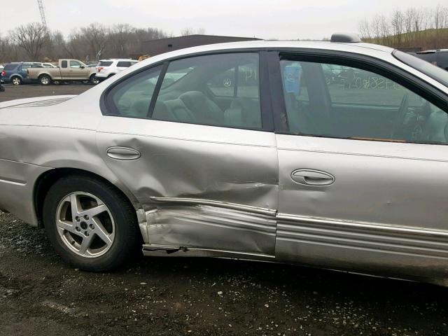 1G2HX52K84U262796 - 2004 PONTIAC BONNEVILLE SILVER photo 9