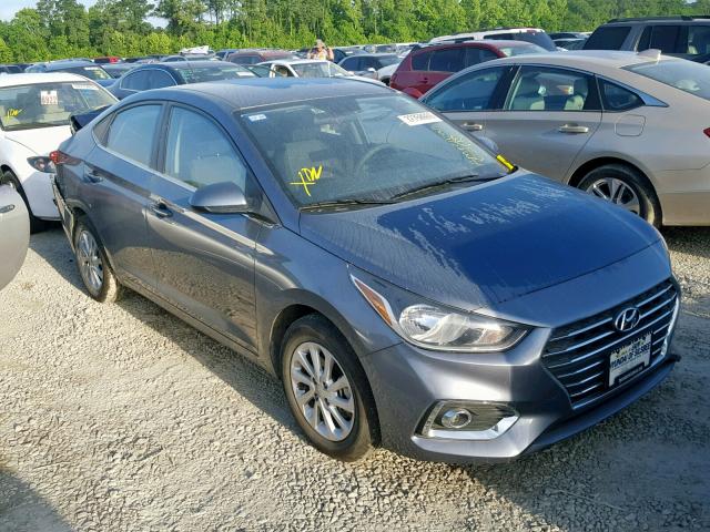 3KPC24A36KE051763 - 2019 HYUNDAI ACCENT SE GRAY photo 1