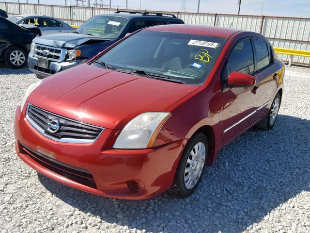 3N1AB6AP9BL626801 - 2011 NISSAN SENTRA 2.0 RED photo 2