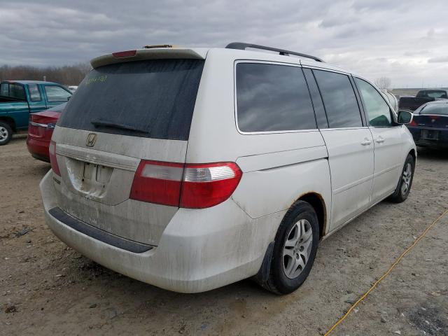 5FNRL38696B418883 - 2006 HONDA ODYSSEY EXL  photo 4