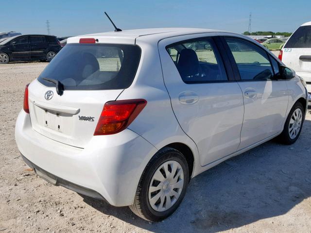 VNKKTUD3XGA069124 - 2016 TOYOTA YARIS L WHITE photo 4