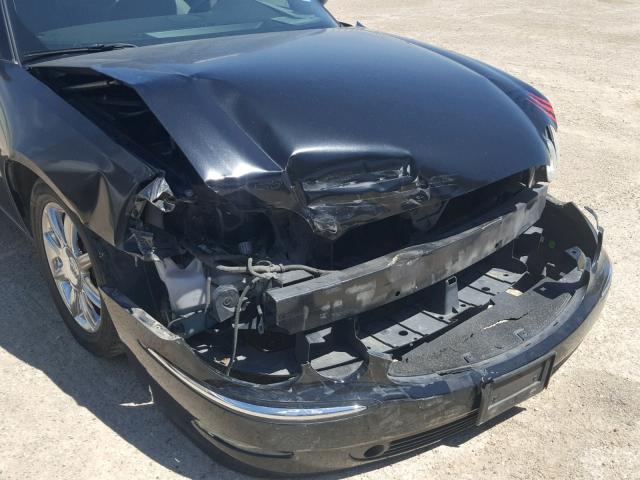 2G4WE567151282265 - 2005 BUICK LACROSSE C BLACK photo 9